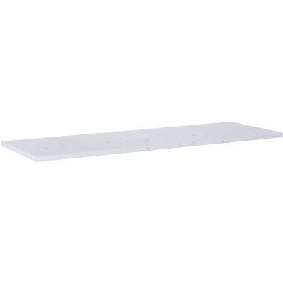 Elita ElitStone blat 141 cm naszafkowy terrazzo biały mat 168542