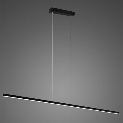 Altavola Design Linea lampa wisząca 1x15W czarna LA089/P_120_4k_black