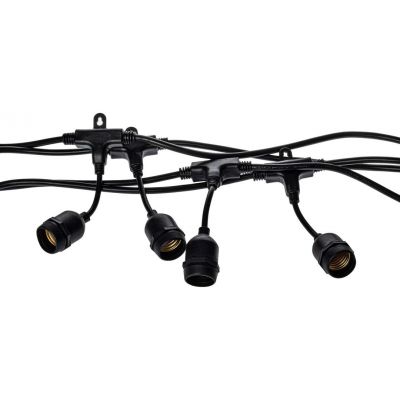 Milagro girlanda zewnętrzna 10x1,5W LED 10 m czarna EKO6925