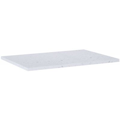 Elita ElitStone blat 80,6 cm naszafkowy terrazzo biały mat 168539