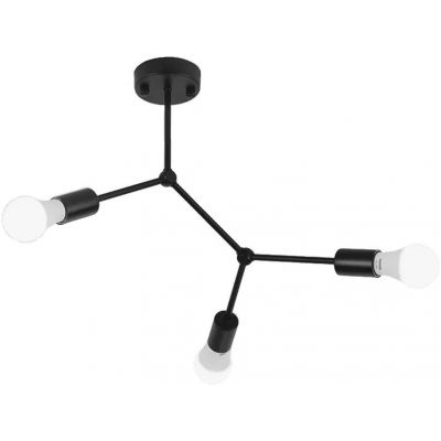 TooLight Classic lampa wisząca 3x60W APP736-3C czarna OSW-08793