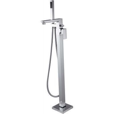 Invena Paros bateria wannowo-prysznicowa podłogowa chrom BW-09-W01