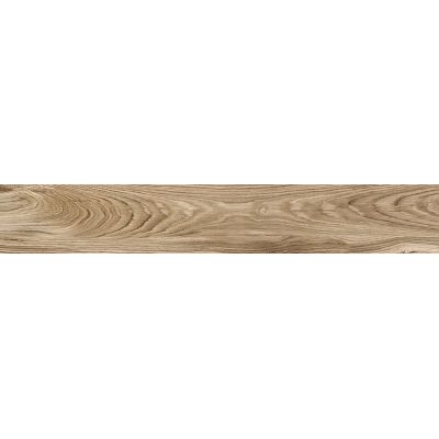 Tubądzin Royal Place Wood płytka podłogowa 19X119,8 cm brązowa