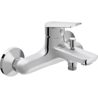 Duravit No.1 bateria wannowo-prysznicowa ścienna chrom N15230000010