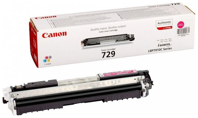 Oryginał Toner Canon CRG729M do LBP-7018C/7010C | 1 000 str. | magenta  Opakowanie zastępcze