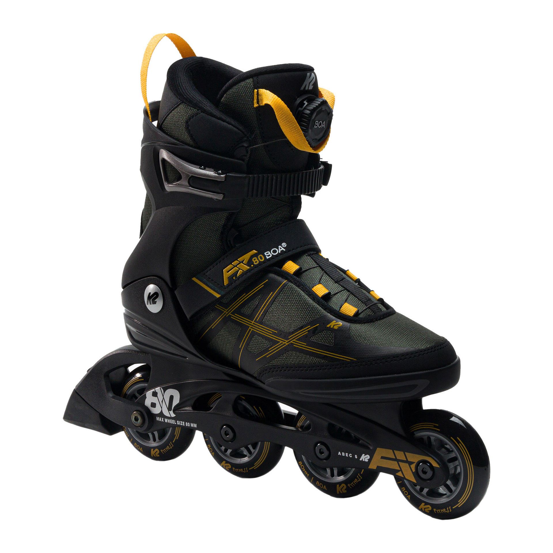 Rolki fitness męskie K2 F.I.T. 80 BOA 2022