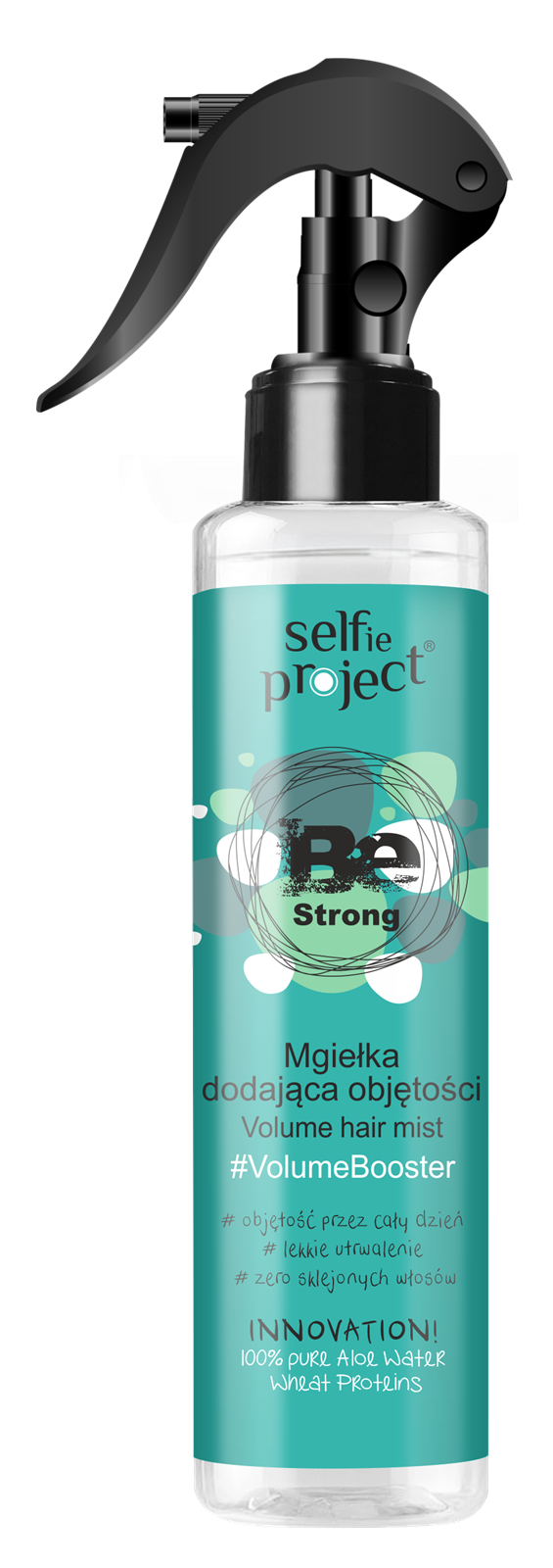 Selfie Project, BE STRONG, Mgiełka Dodająca Objętości #Volume Booster, 150ml