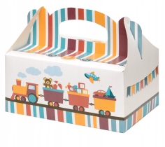 Pudełko na ciasto Opakowanie Chłopiec 10szt PS16