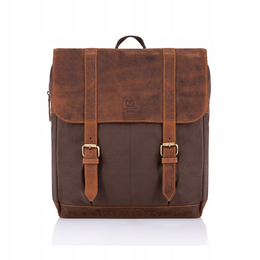 Duży Męski Plecak Vintage Paolo Peruzzi T-29-BR