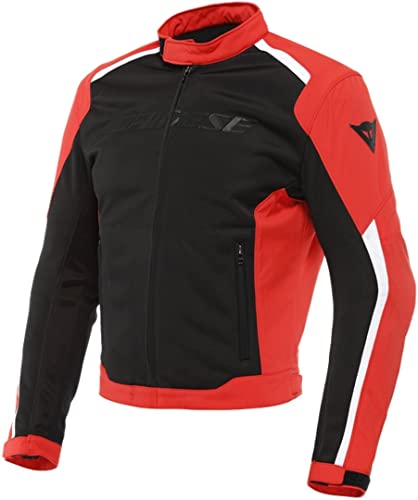Dainese Hydraflux 2 Air D-Dry kurtka, wodoodporna kurtka motocyklowa, męska, czarna/lawowa, czerwona, 54
