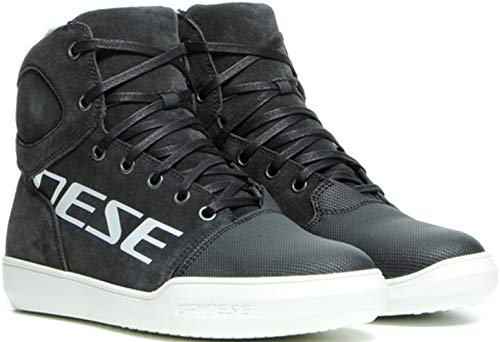 Dainese York Lady D-WP buty, wodoodporne buty motocyklowe, damskie, ciemnowęglowe/białe, 40