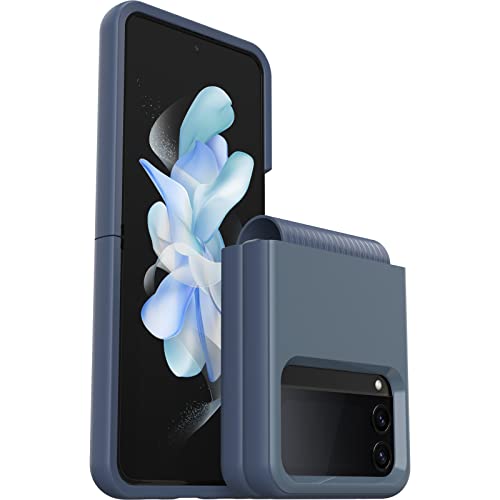 OtterBox Symmetry Flex Etui do Samsung Galaxy Z Flip4, Odporny na Wstrząsy, Elegancki Dwuczęściowy Futerał Ochronny, PotrójniePrzetestowany Zgodnie ze Standardami Wojskowymi, Niebieskie