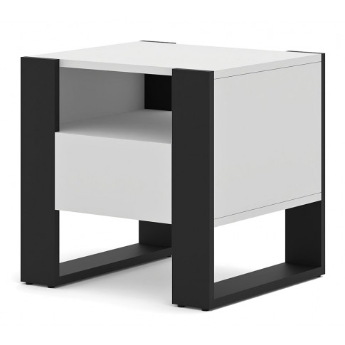 Biała szafka nocna A8-H20