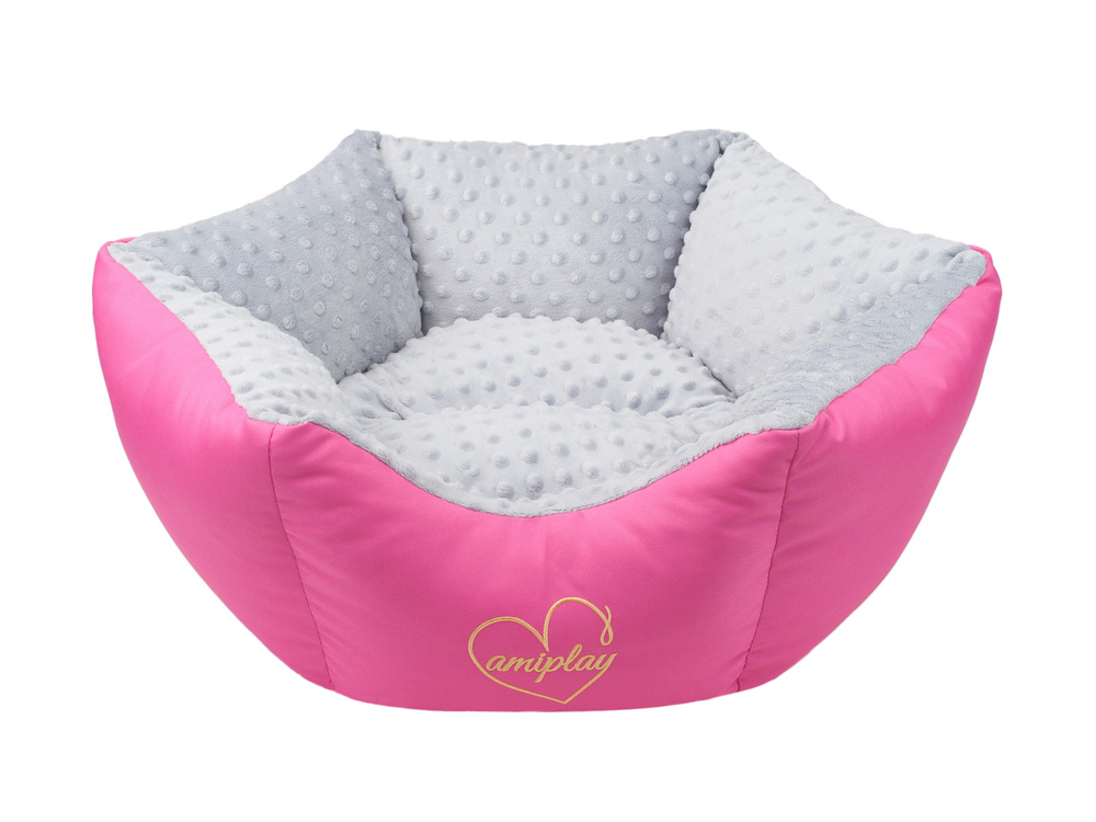 AMIPLAY- Korona 2 w 1 Babydoll- jasno-szary M