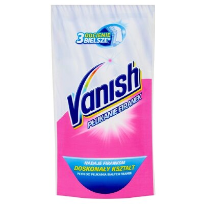 Vanish Płyn do firanek 125ml - płyn wybielający do płukania firanek