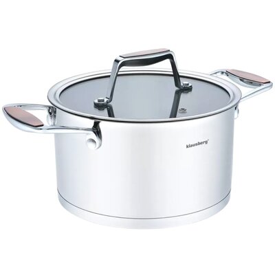 Garnek ze stali 18/10 KLAUSBERG KB-7226 18cm 2,4L