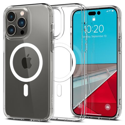 Etui SPIGEN Ultra Hybrid Mag MagSafe do Apple iPhone 14 Pro Biały