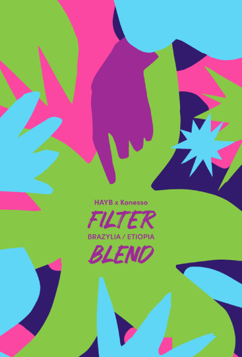 Kawa ziarnista HAYB Konesso Filter Blend 250g