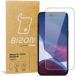 Bizon Szkło hartowane Glass Clear 2 do iPhone 14 / 13 / 13 Pro