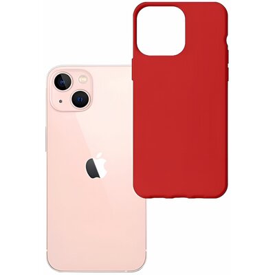 Etui 3MK Matt Case do Apple iPhone 14 Czerwony