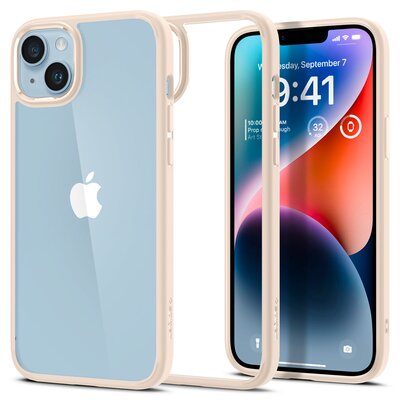 Etui SPIGEN Ultra Hybrid do Apple iPhone 14 Max Beżowy