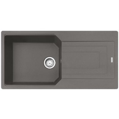 Franke Urban UBG 611-100 zlewozmywak 100x50 cm Fragranit+ kamienny szary 114.0685.215