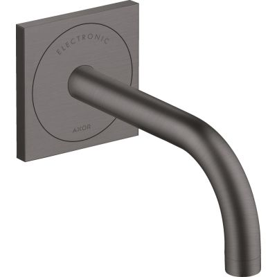 Axor Uno2 bateria umywalkowa podtynkowa elektroniczna czarny chrom szczotkowany 38119340