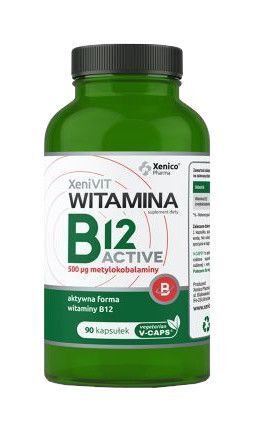 Xenico XenicoPharma Pharma XeniVit Witamina B12 Active - 90 kapsułek