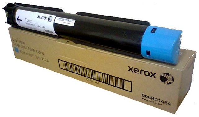 Oryginał Toner Xerox do WorkCentre 7120 7125 7220 7225 | 15 000 str. | cyan Pudełko otwarte