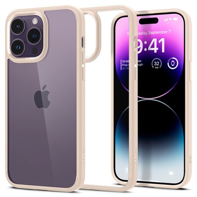 Etui SPIGEN Ultra Hybrid do Apple iPhone 14 Pro Max Beżowy