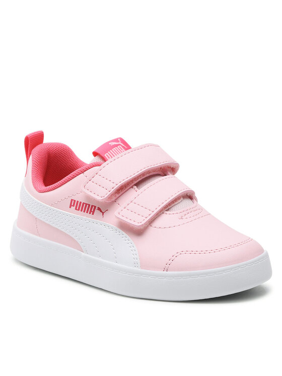 Puma Sneakersy Courtflex V2 V Ps 371543 25 Różowy