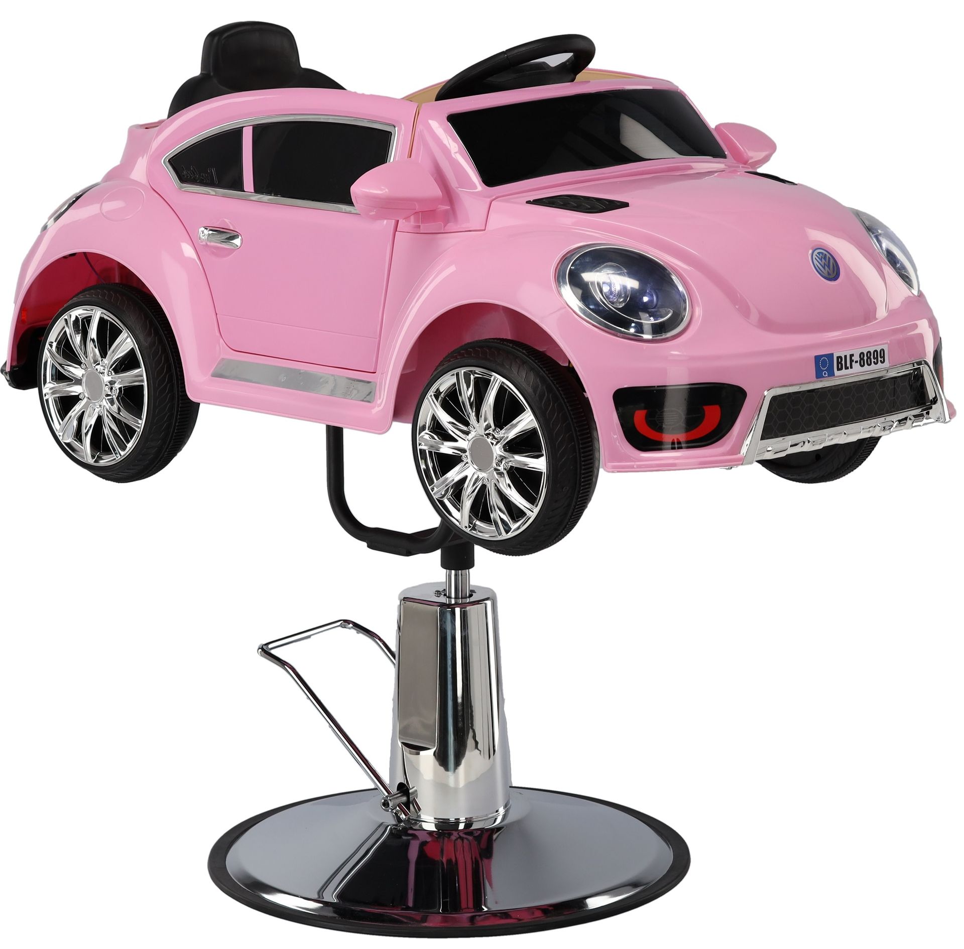 Fotel fryzjerski dziecięcy samochodzik CAR-5204-A hydrauliczny obrotowy do salonu fryzjerskiego krzesło fryzjerskie