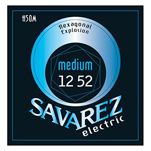 Savarez Struny do gitary elektrycznej heksagonalne Explosion nikiel Blues H50B