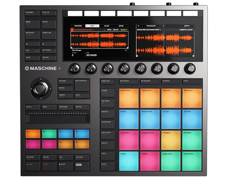 Native Instruments MASCHINE PLUS ♦ 30 DNI NA ZWROT ♦ GWARANCJA DOOR-TO-DOOR ♦ SZYBKA WYSYŁKA