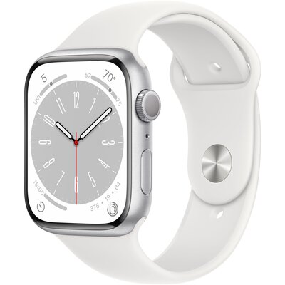Apple Watch 8 GPS 45mm Aluminium Biały