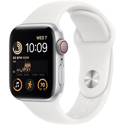 Apple Watch SE 2-gen GPS + Cellular 40mm Biały