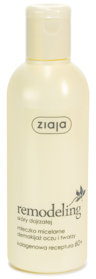 Ziaja Remodeling 60+ mleczko micelarne do demakijażu oczu i twarzy 200ml