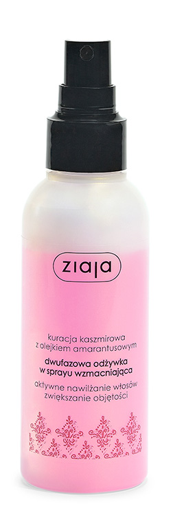 Ziaja kaszmirowa dwufazowa odżywka w sprayu wzmacniająca 125 ml