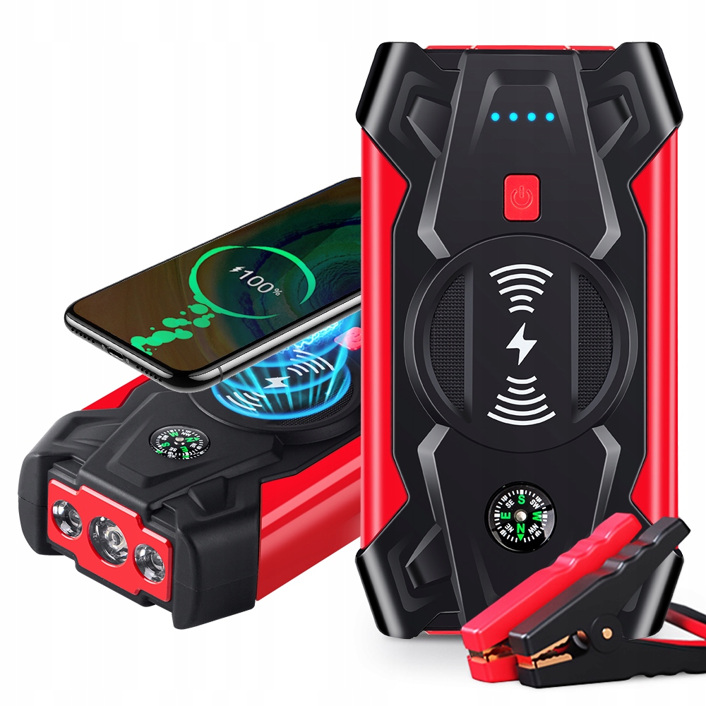 Jump Starter Booster Powerbank 12V Booster Rozruch