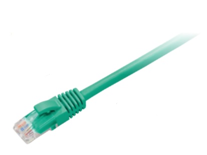 Patchcord BKT RJ45, kat.6, U/UTP, LSOH, wtyk BKT zalewany, zielony, 0.5m