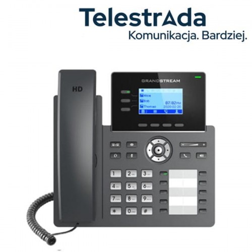 TELESTRADA Telefon sekretarski VoIP Grandstream GRP 2604 HD