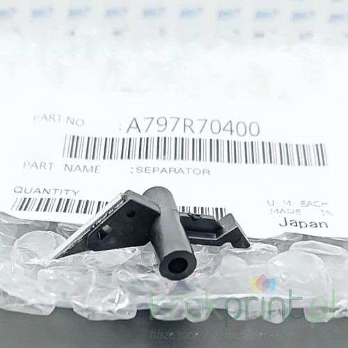 [serwis] Konica-Minolta Zęby fusera/odrywaczki (A797R0400) C224/C364/226/C227 1 sztuka