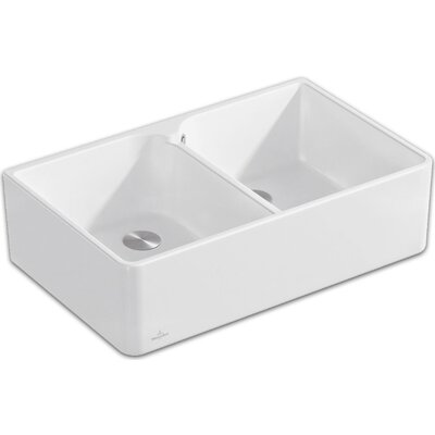 Villeroy & Boch Classicline dwukomorowy kucheny 80 KM white alpin 638001R1