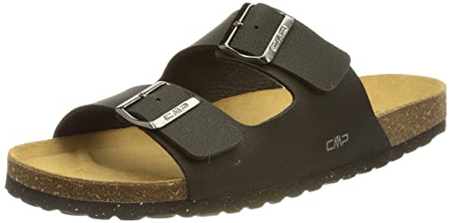 CMP Męskie klapki Eco Thalitha Slipper, czarny, 39 eu