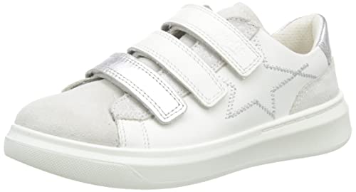 Superfit Sneakersy dziewczęce Cosmo, biały - Biały biały 1000-27 EU