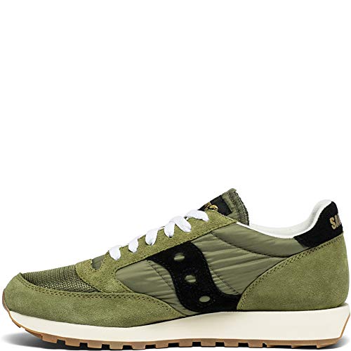 Saucony Jazz O Vintage, Męskie trampki Cross, Zielony Oliwkowy 88, 44.5 EU