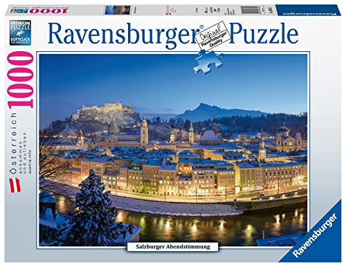 Ravensburger Puzzle 89362 - Salzburger Abendstimmung - 1000 Teile Puzzle für Erwachsene und Kinder ab 14 Jahren
