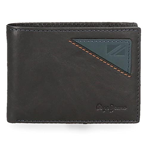 Pepe Jeans Striking Poziomy portfel z portfelem, unikalny, Niebieski, única, Poziomy portfel z torebką