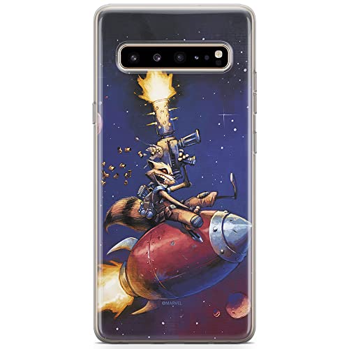 Etui Rocket 007 Marvel Nadruk pełny Granatowy Producent: Samsung, Model: S10 5G