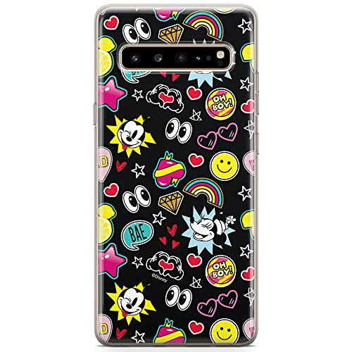 Etui Disney dedykowane do Samsung S10 5G, wzór: Mickey i Minnie 013 Etui całkowicie zadrukowane, oryginalne i oficjalnie licencjonowane